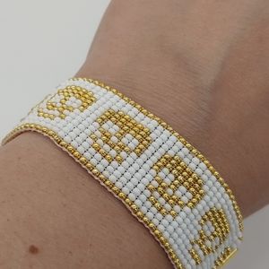 Loom Beaded Bracelets Skulls